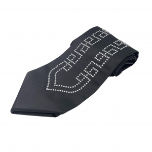 Black crystal design silver atarah