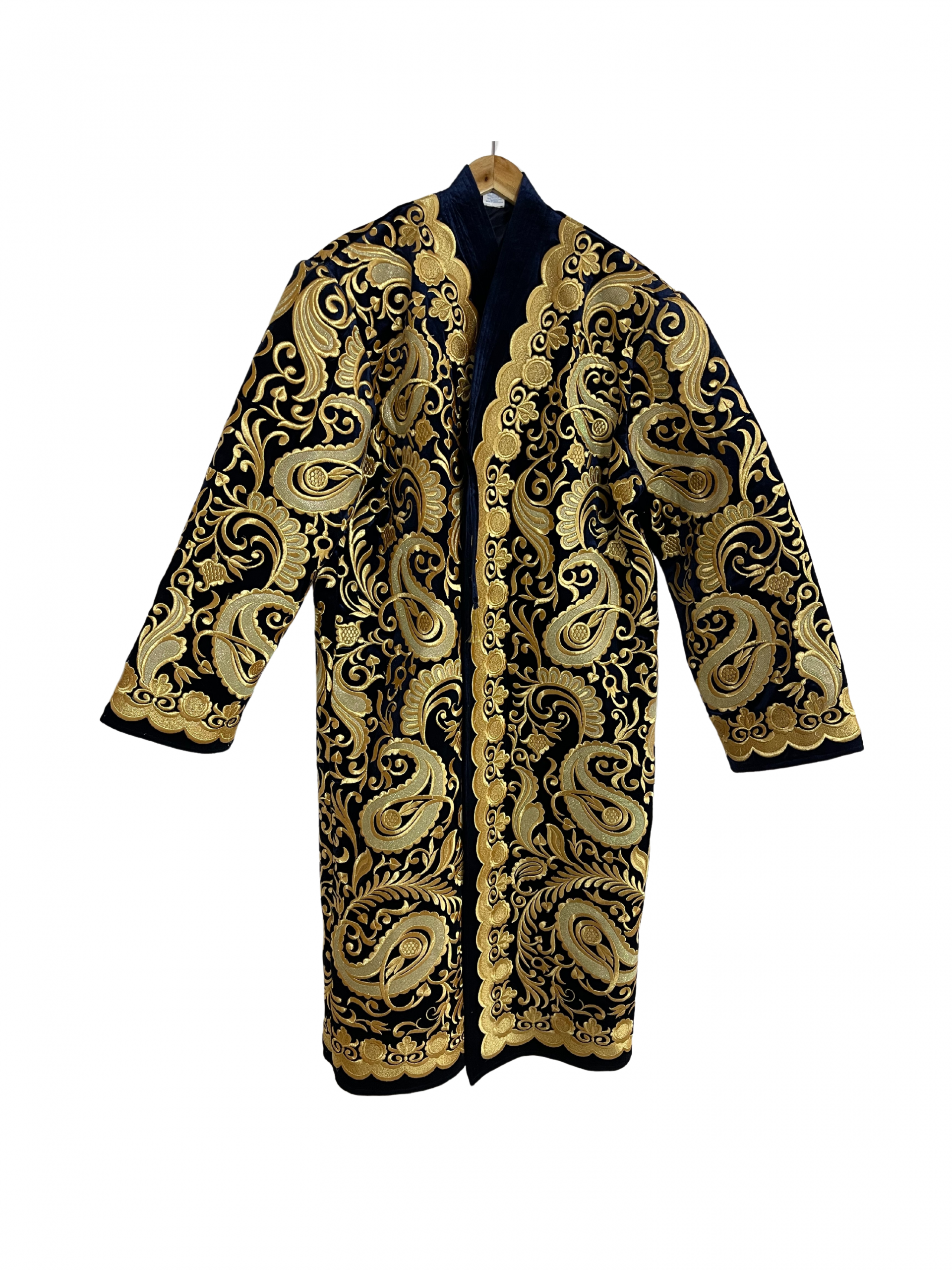 Dark blue and gold mens jomah