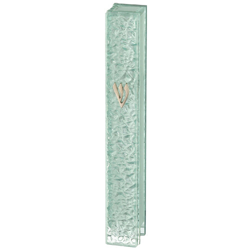 Hard glass mezuzah