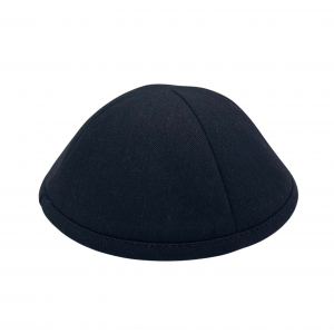 LINEN BLACK KIPPAH