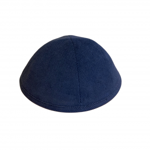 BLUE CORDUROY KIPPAH