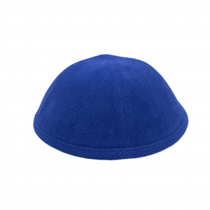 LIGHT BLUE CORDUROY KIPPAH