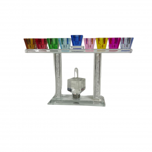 Rainbow Dradel Menorah