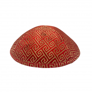 Red and Gold kippah