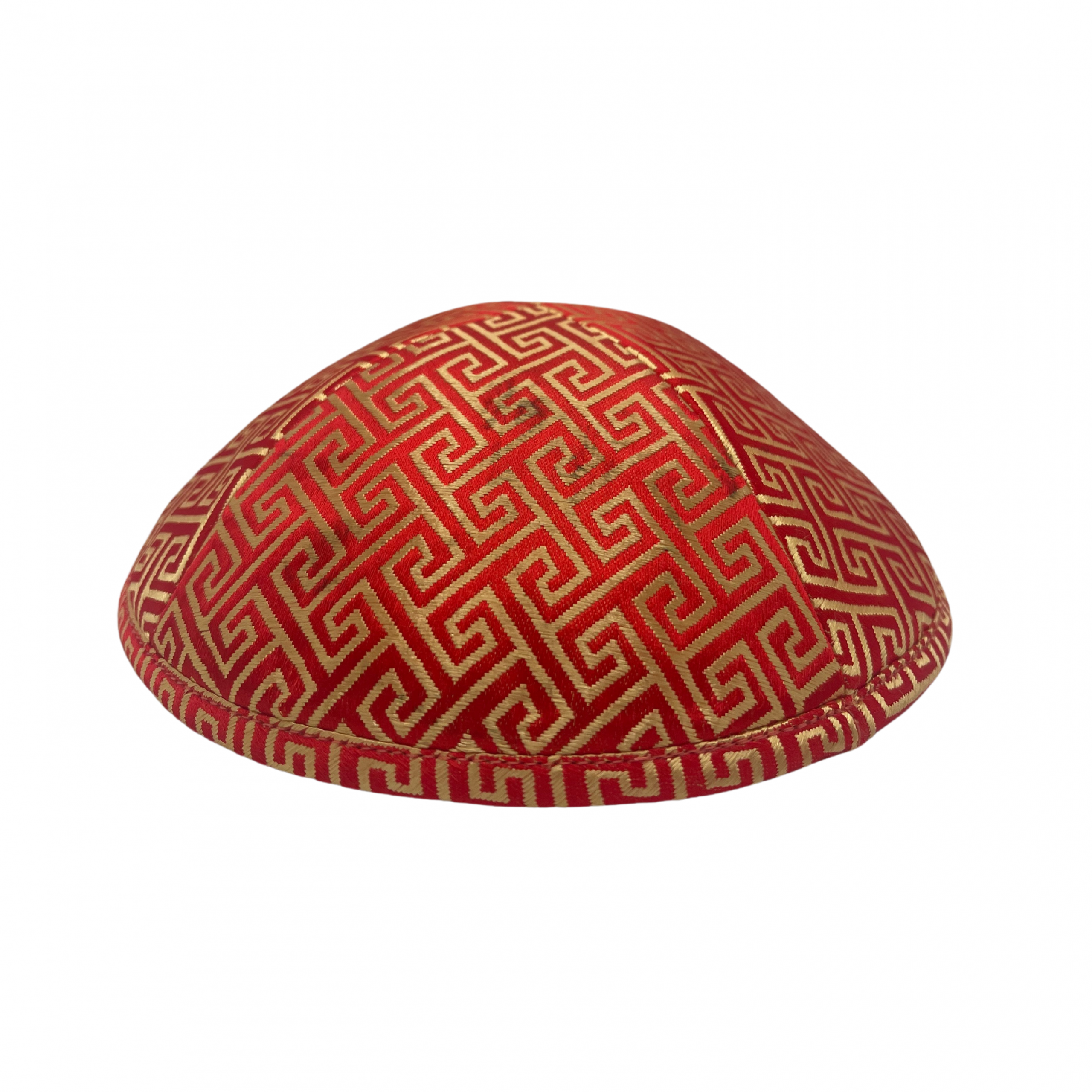 Red and Gold kippah