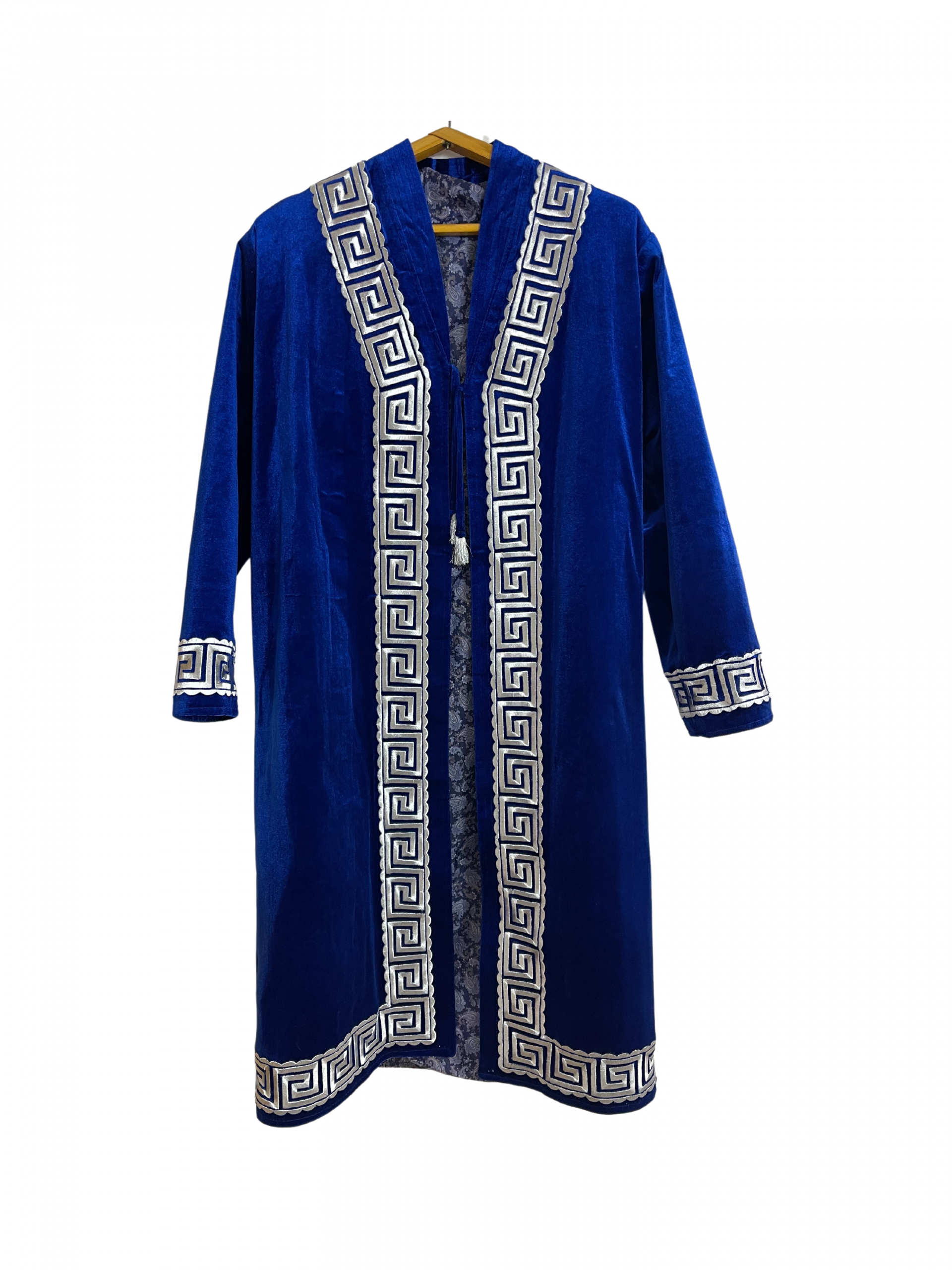 Royal Blue Bar mitzvah jomah