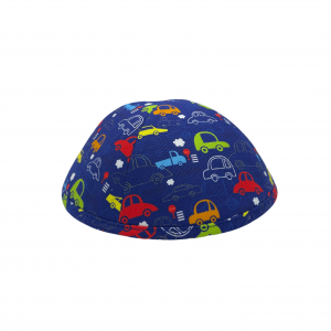 Royal Blue Car Kippah